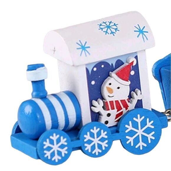 “Let it Snow” Mini Toy Train - Picture 2 of 4